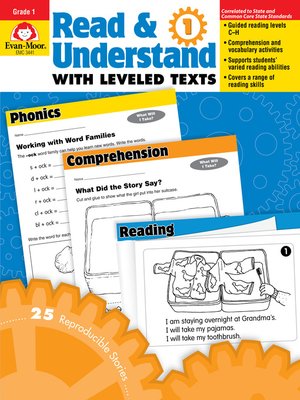 cover image of Read and Understand with Leveled Texts, Grade 1